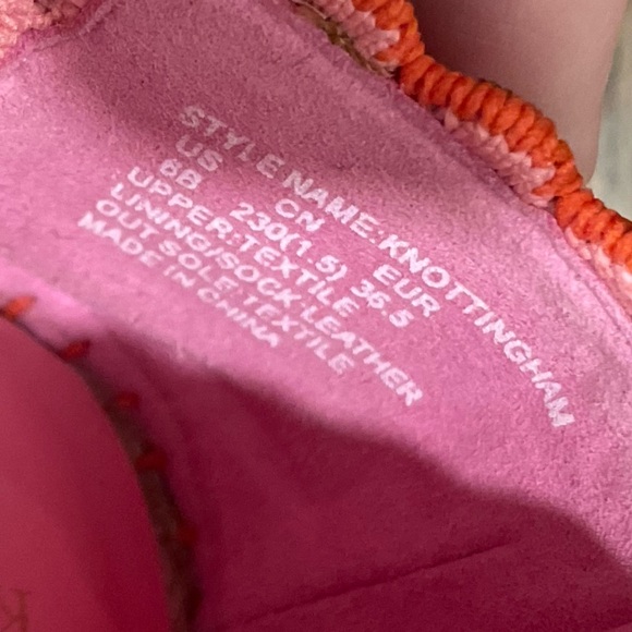 Kate Spade Knottingham Knitted Espadrille Flats Pink 6B - Picture 2 of 11